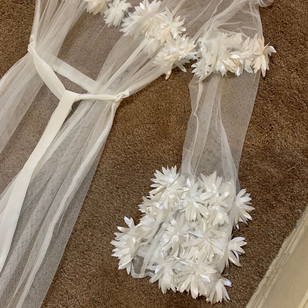 Ladies  White Sheer Lingerie